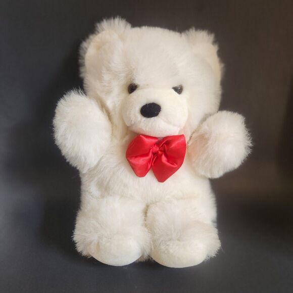 PBC International Other - PBC International Cuddle Bear Teddy Stuffed Animal Plush White 11" Valentine